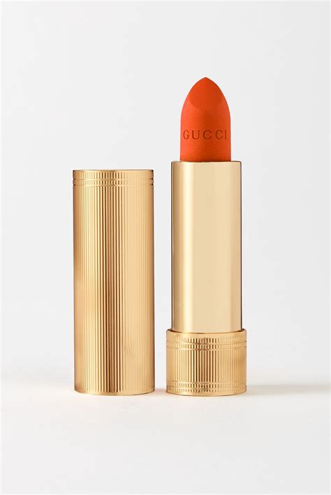 agatha orange gucci|GUCCI BEAUTY Rouge à Lèvres Mat Lipstick .